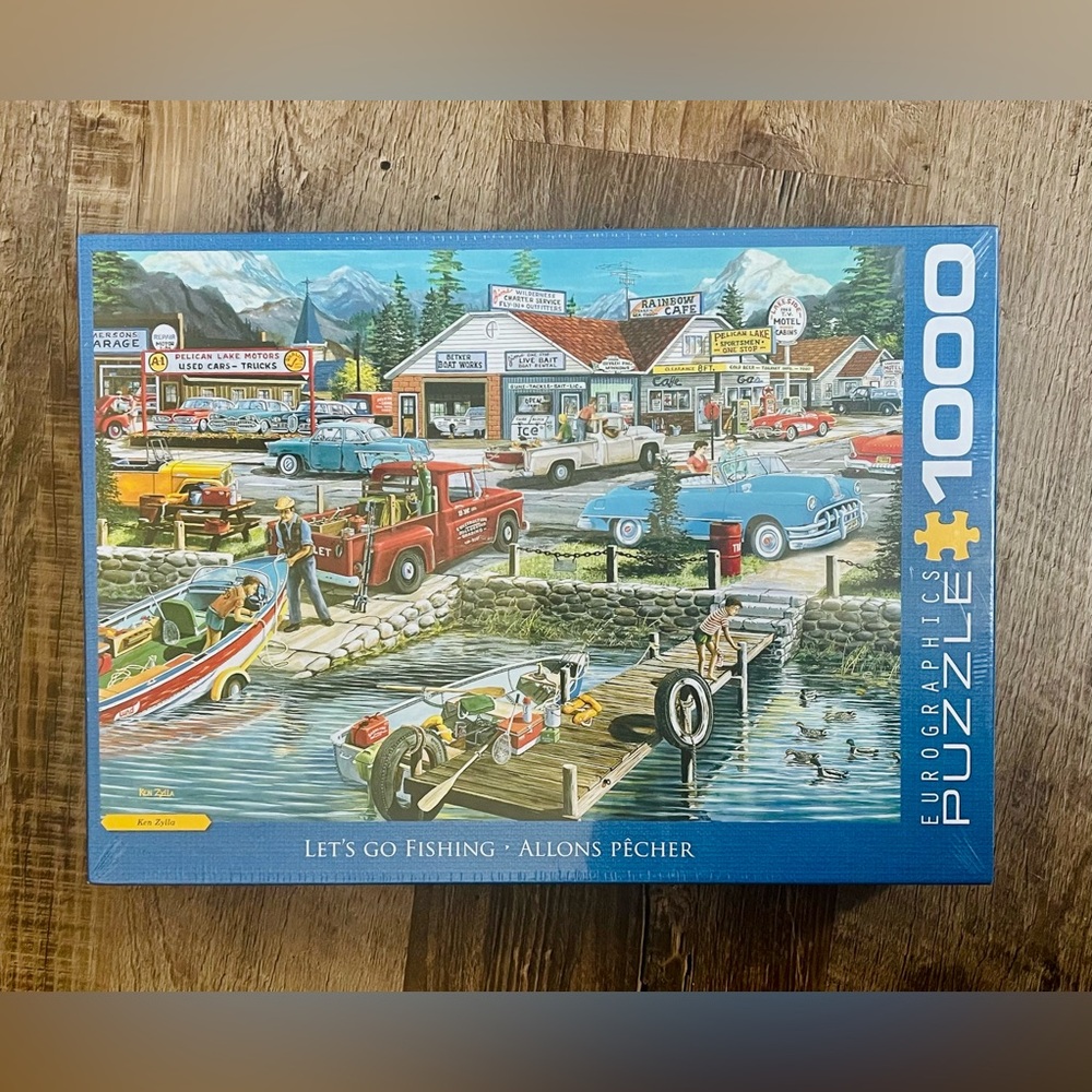 EuroGraphics 'Let's Go Fishing' 1000-Piece Puzzle